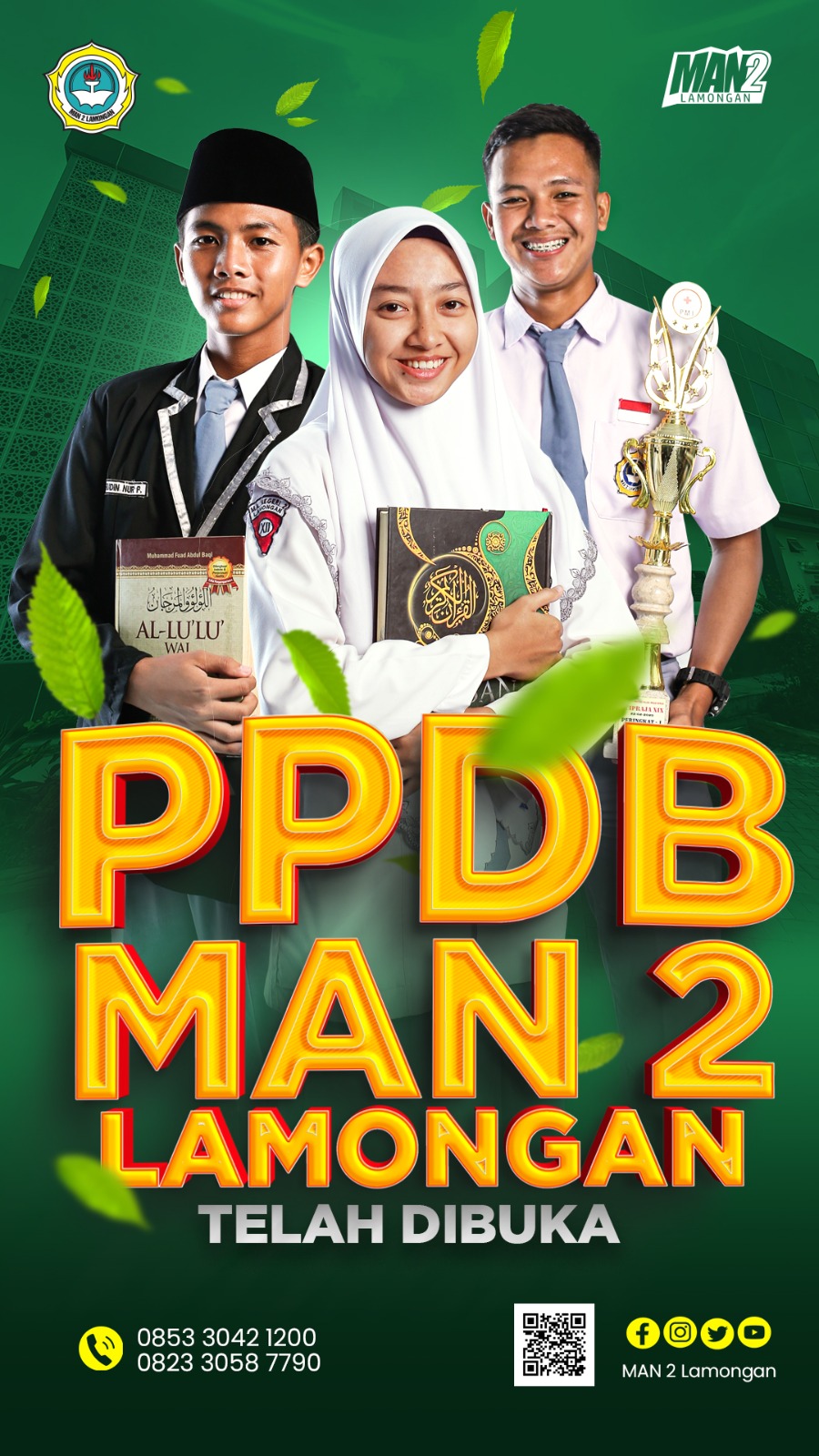 Read more about the article Pendaftaran Peserta Didik Baru MAN 2 Lamongan Tahun Pelajaran 2024/2025