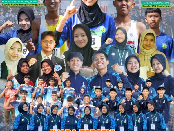 MAN 2 Lamongan Sabet Juara Umum PORSENI MA Tingkat Kabupaten 2025!