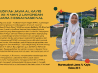 MAN 2 Lamongan Raih Juara 3 Essai Nasional