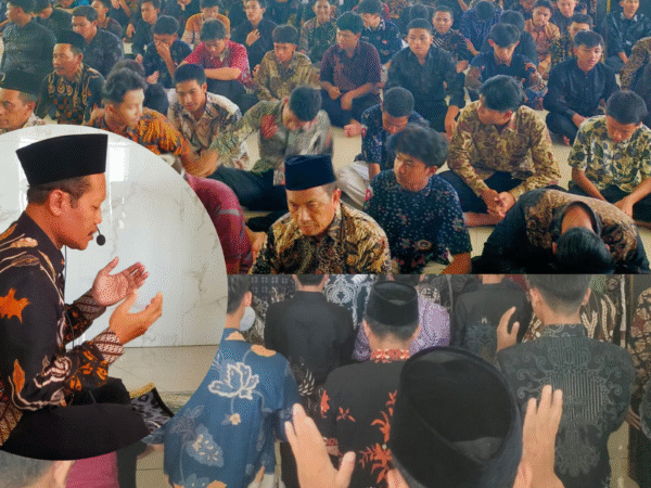 MAN 2 Lamongan Gelar sholat Ghoib dan Do'a bersama untuk para korban musibah runtuhnya bangunan Pondok Pesantren Al-Khoziny di Sidoarjo.