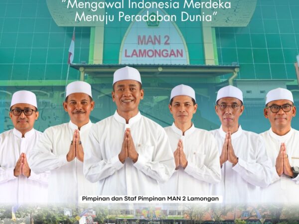 Mengawal Indonesia Merdeka Menuju Peradaban Dunia: MAN 2 Lamongan Sambut Hari Santri 2025 dengan Semangat Global