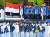 Kukuhkan Patriotisme, MAN 2 Lamongan Gelar Upacara Peringatan Hari Kesaktian Pancasila