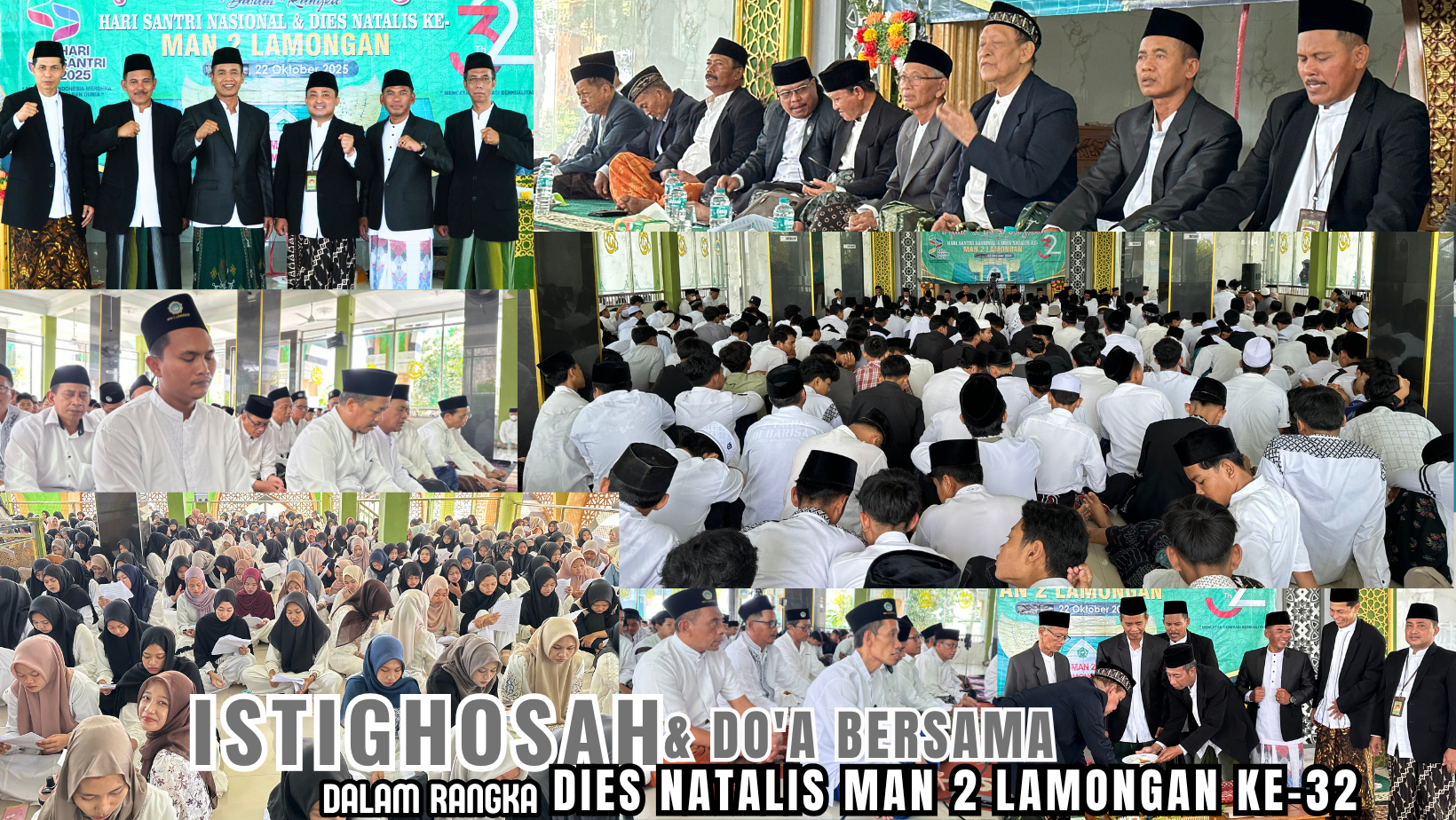 MAN 2 Lamongan Gelar Puncak Hari Santri dan Dies Natalis Ke-32, Pererat Silaturahmi Lintas Ormas dan Luncurkan Logo Baru MAN 2 Lamongan Gelar Puncak Hari Santri dan Dies Natalis Ke-32, Pererat Silaturahmi Lintas Ormas dan Luncurkan Logo Baru